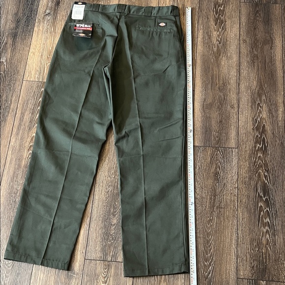 NWT Dickies Original Fit 874 Dark Green Pants Mens Size 38x34 - Picture 8 of 11